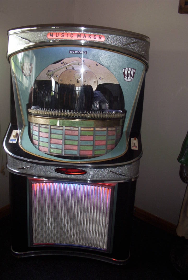 1958 Ditchburn Panoramic 200 Jukebox